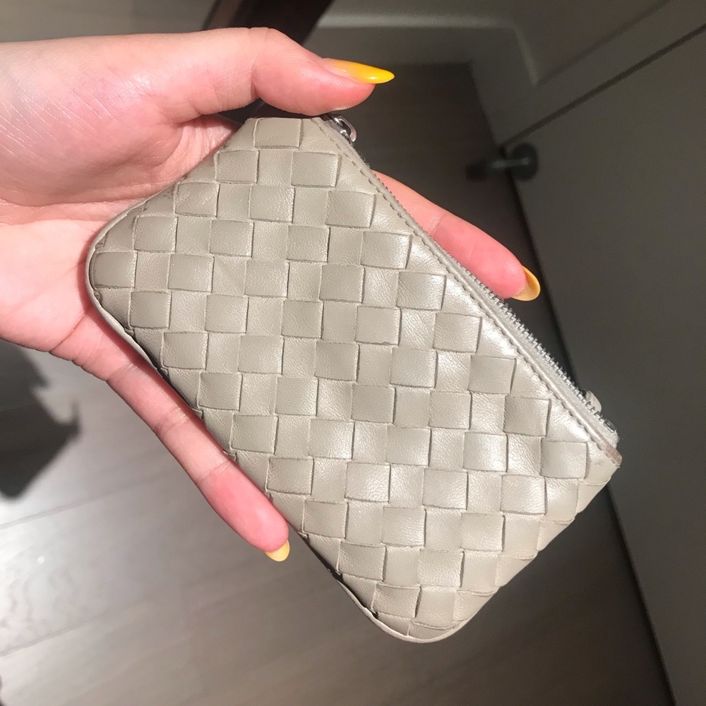 Bottega Veneta coin pouch card holder key pouch